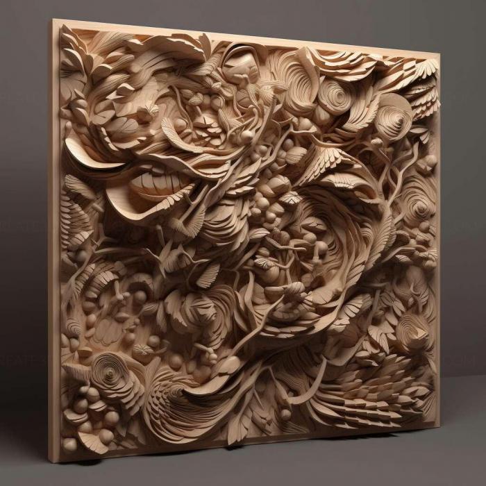 نموذج ثلاثي الأبعاد لآلة CNC 3D Art 